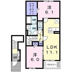 メゾン　スピカの物件間取画像